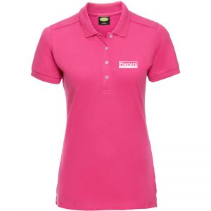 Ladies Pink Polo Shirts